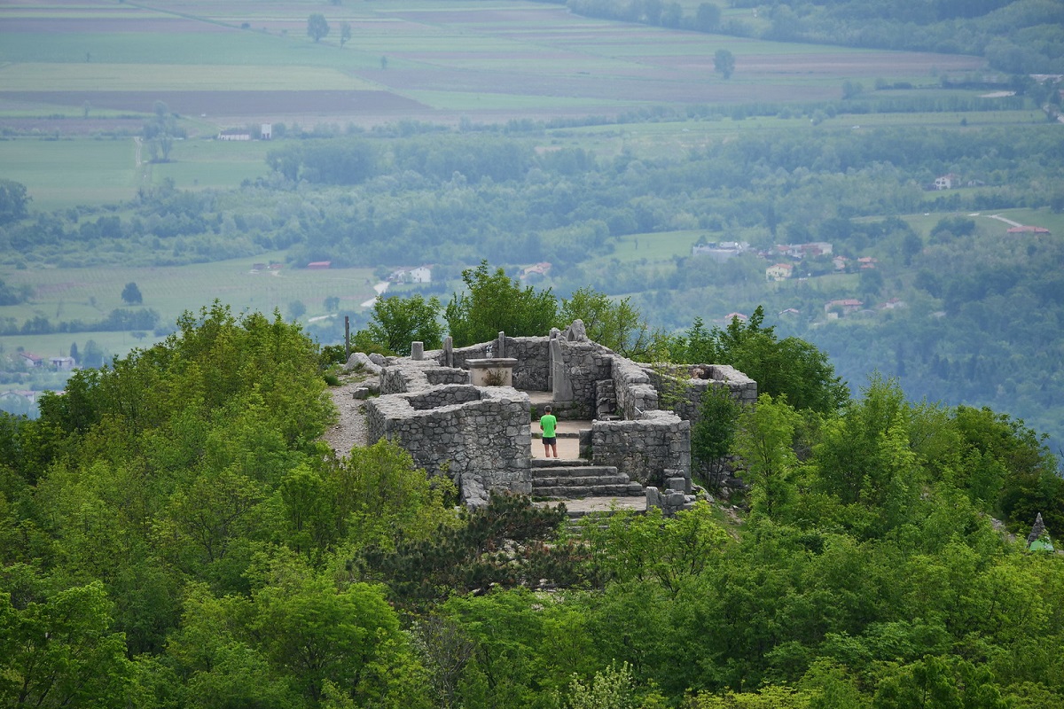 sentiero della pace slovenia tappe