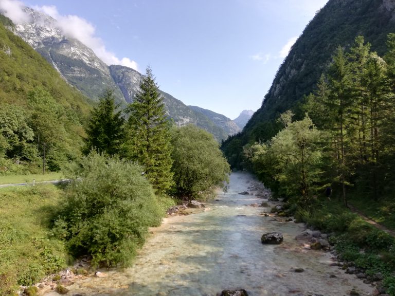 valle dell isonzo in bici