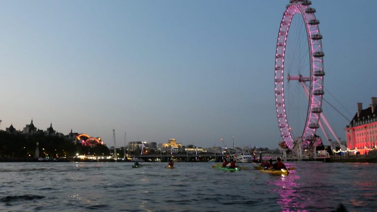 fare kayak londra