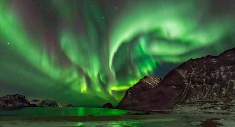isole lofoten aurora boreale quando