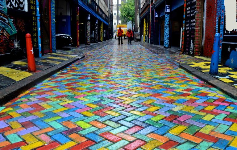 strade colorate amsterdam