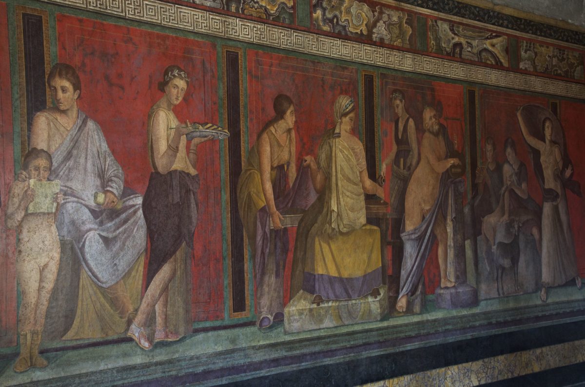 sala misteri pompei
