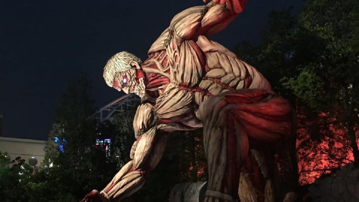 attacco dei giganti parco