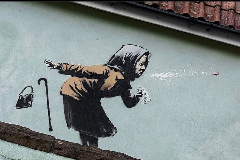 Banksy ultima opera Covid