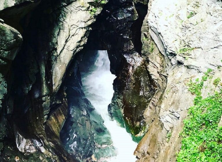 cascate di stanghe percorso