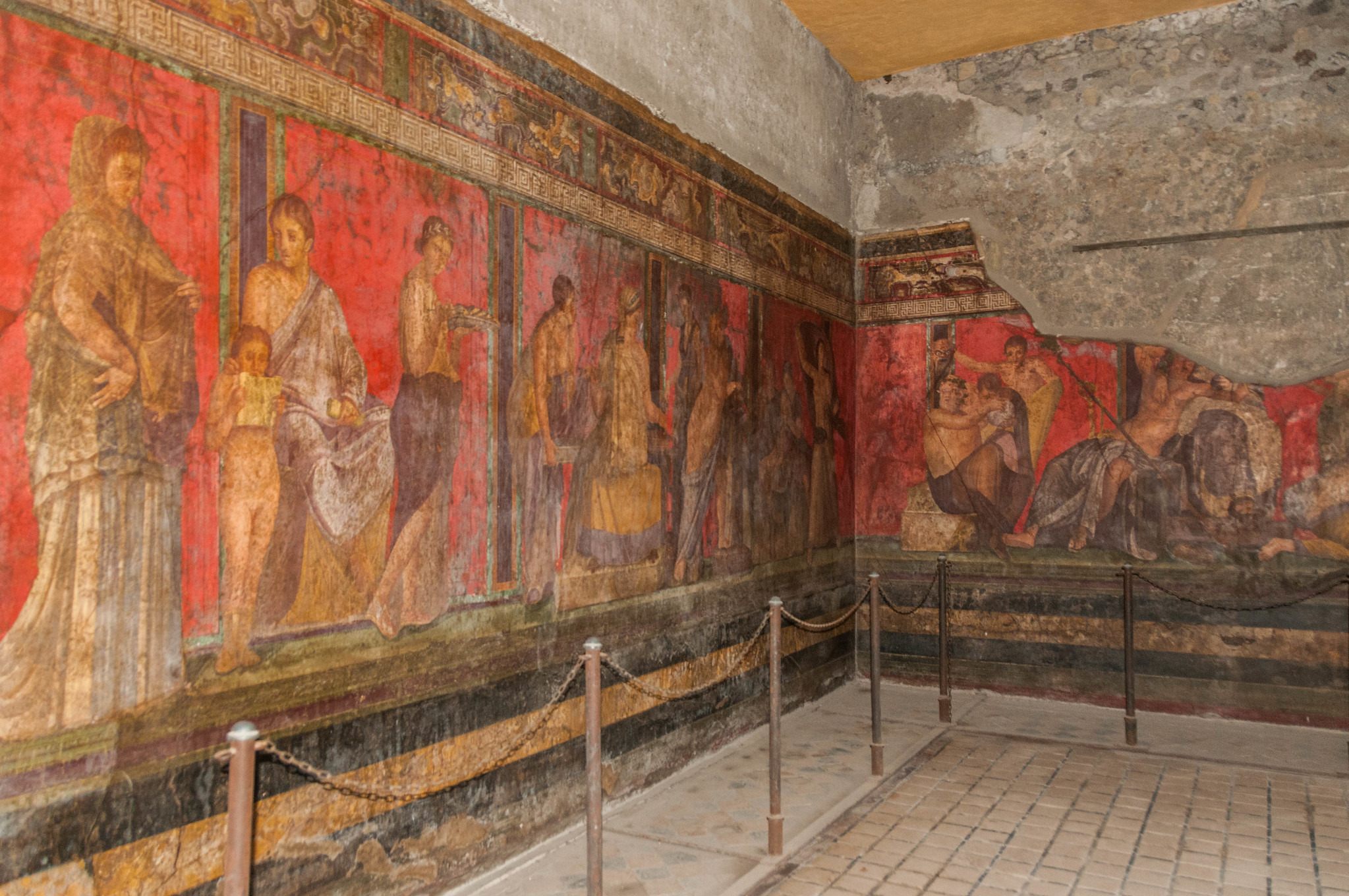 pompei casa dei misteri