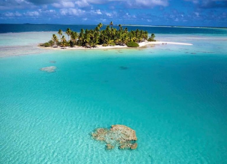 rangiroa polinesia laguna blu