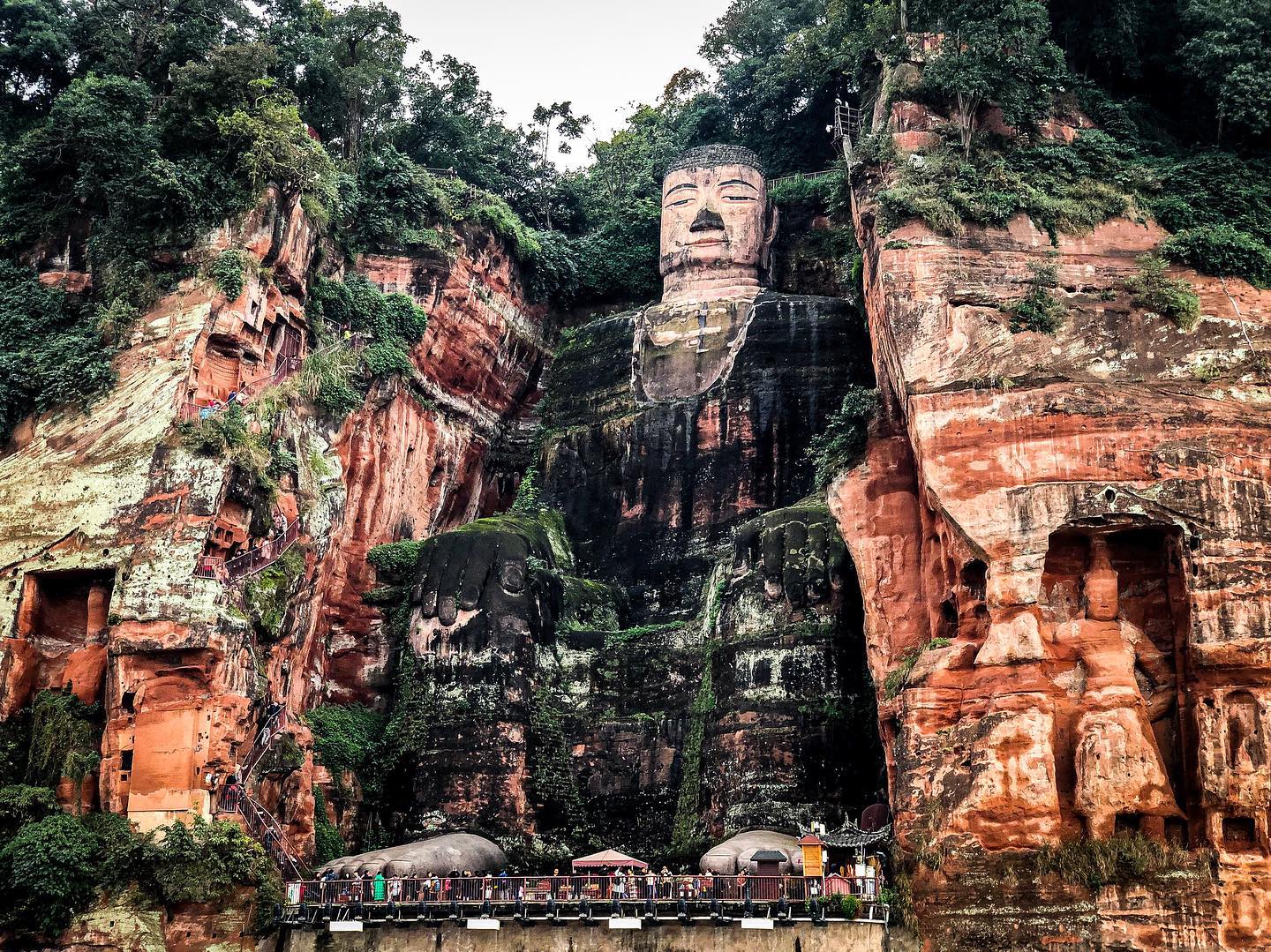 buddha gigante di leshan