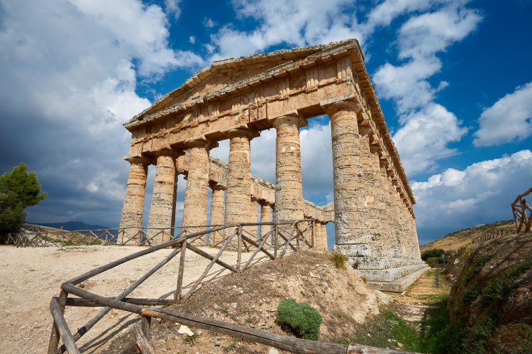Tempio di Segesta curiosità