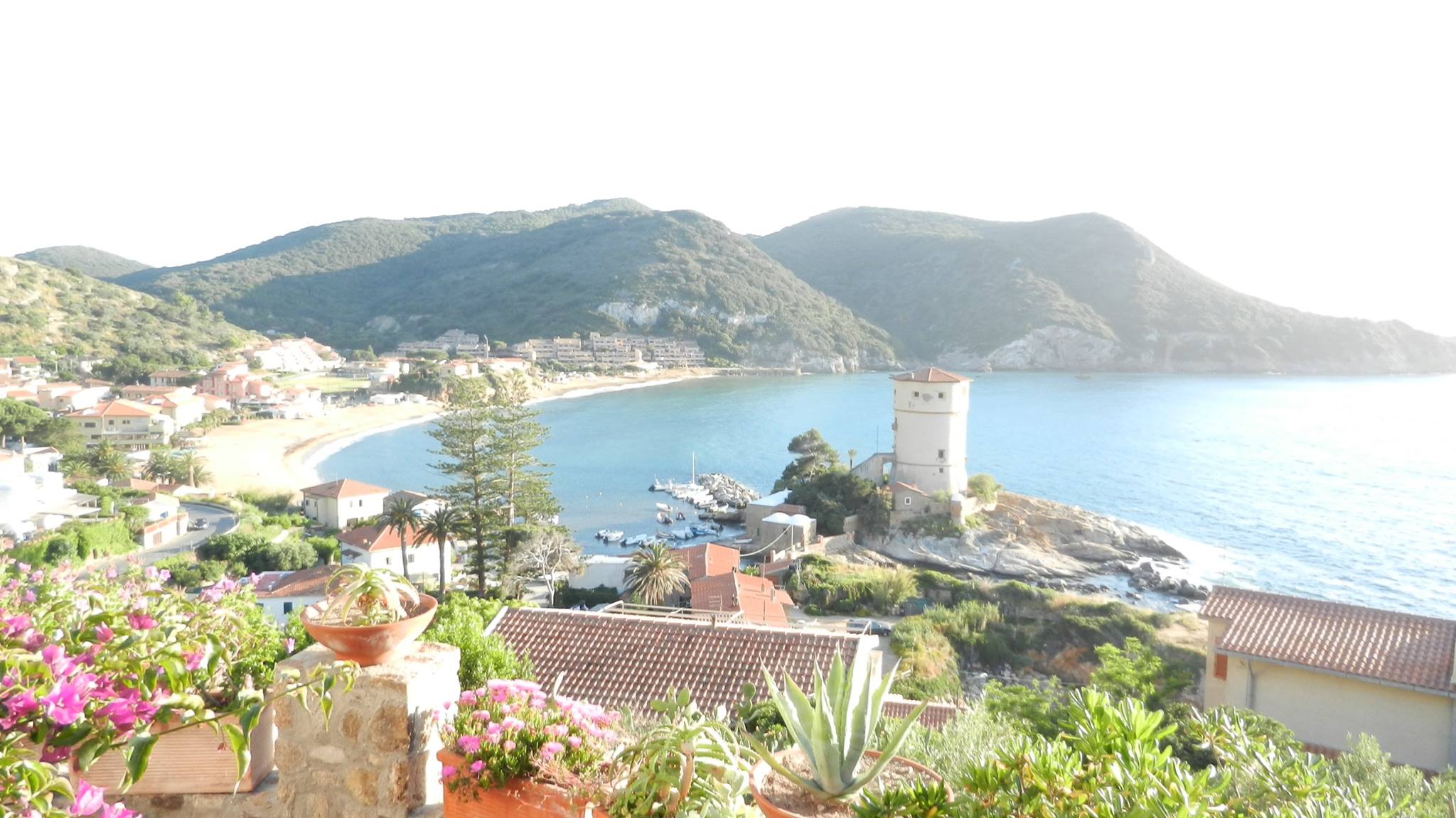 isola del giglio a piedi