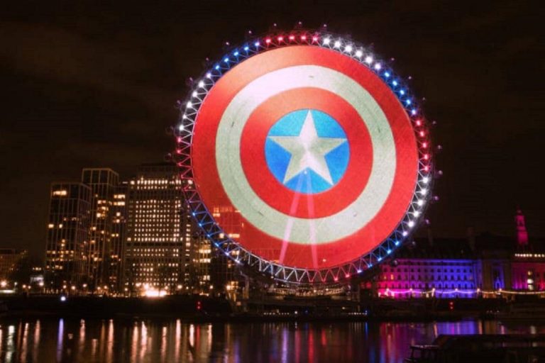 Scudo Capitan America nel mondo