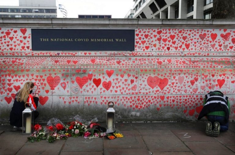 muro della memoria londra