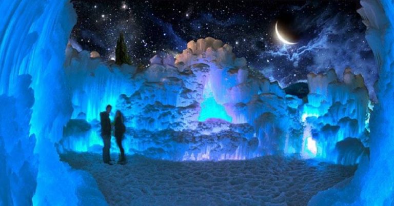 castello di ghiaccio di edmonton