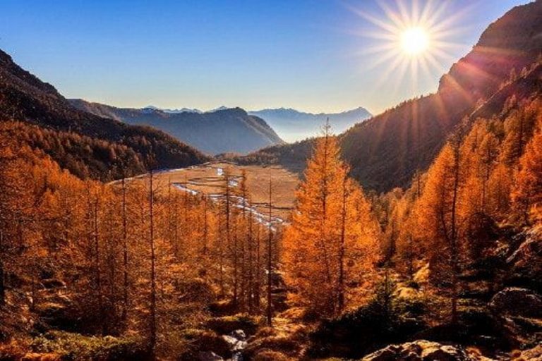 la meraviglia della natura in autunno