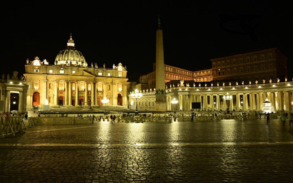Una passeggiata serale per Roma