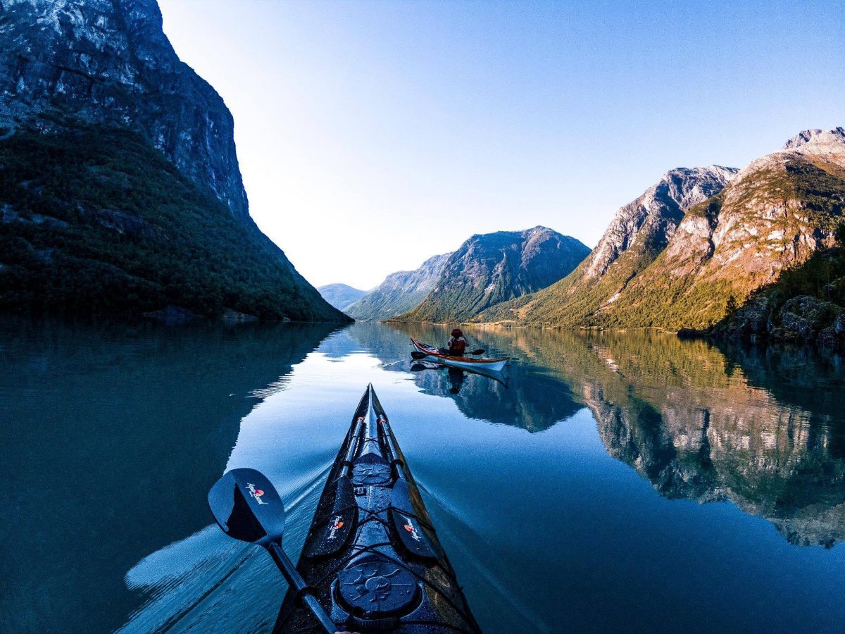 Lovatnet Lake, Norway