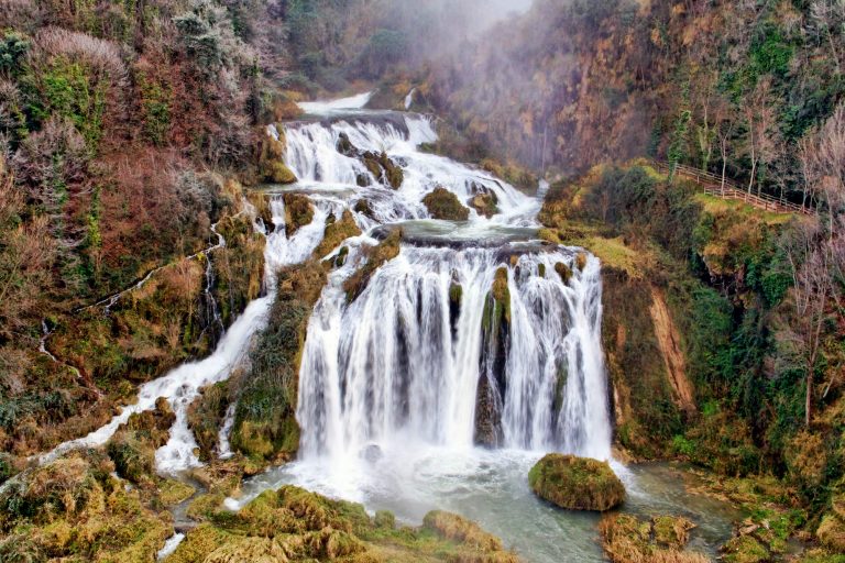 Cascata delle Marmore in inverno