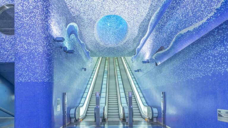 la metro più bella d'europa