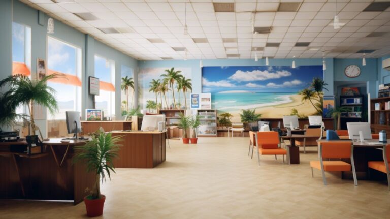 contentcreativestudio realistic photo of a travel agency 6094a3b2 b28e 4efa a483 978475de6121