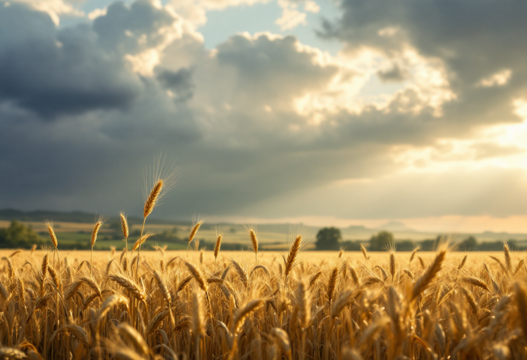 Mappa delle previsioni meteorologiche per l'Italia