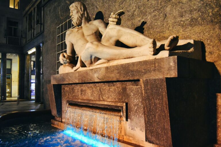 A Torino la fontana dei dodici mesi