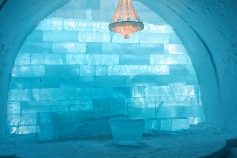 Ecco hotel di ghiaccio in Italia