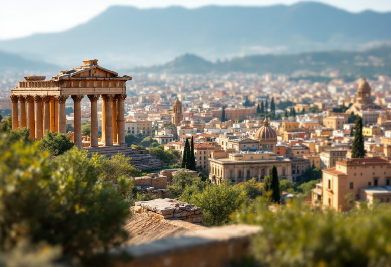 Panorama di Agrigento, Capitale della Cultura 2025