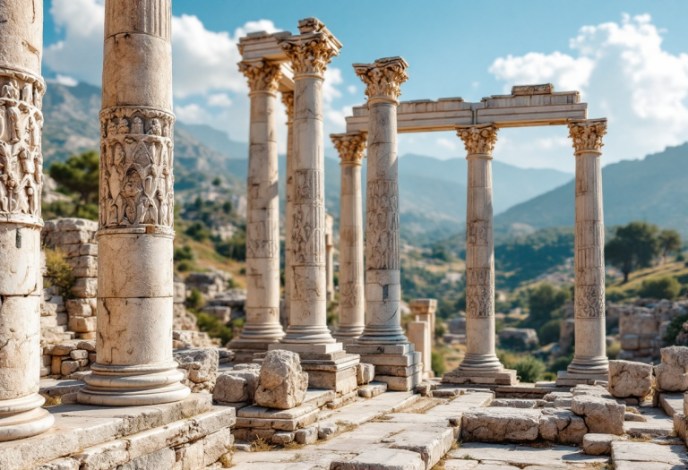 Rovine di Aphrodisias, antica città della bellezza