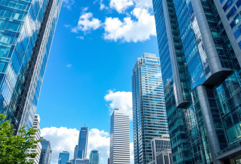 Vista panoramica di Toronto con skyline e attività culturali