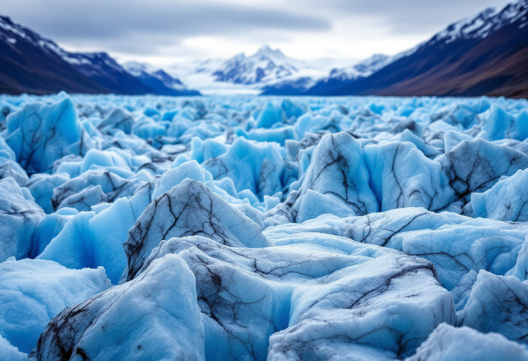 Vista panoramica del ghiacciaio Perito Moreno