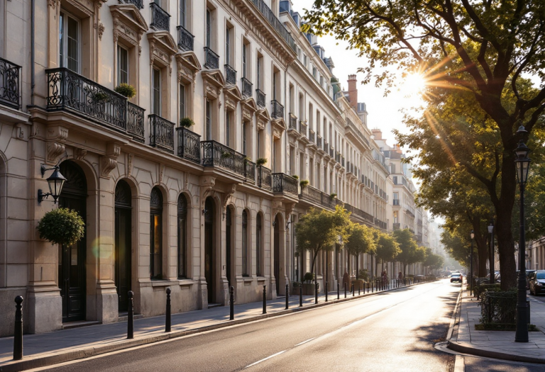 Panorama dei quartieri di Bordeaux per turisti