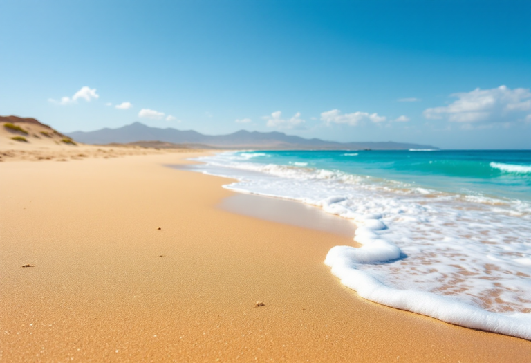 Vista panoramica di Safaga con mare e deserto