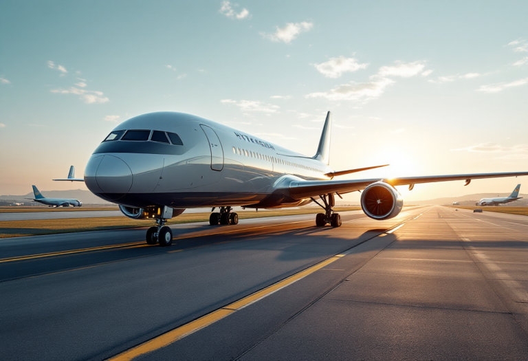 Aereo a idrogeno in volo verso il futuro dell'aviazione