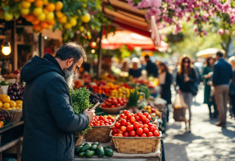 Immagine di eventi enogastronomici in Italia durante la primavera