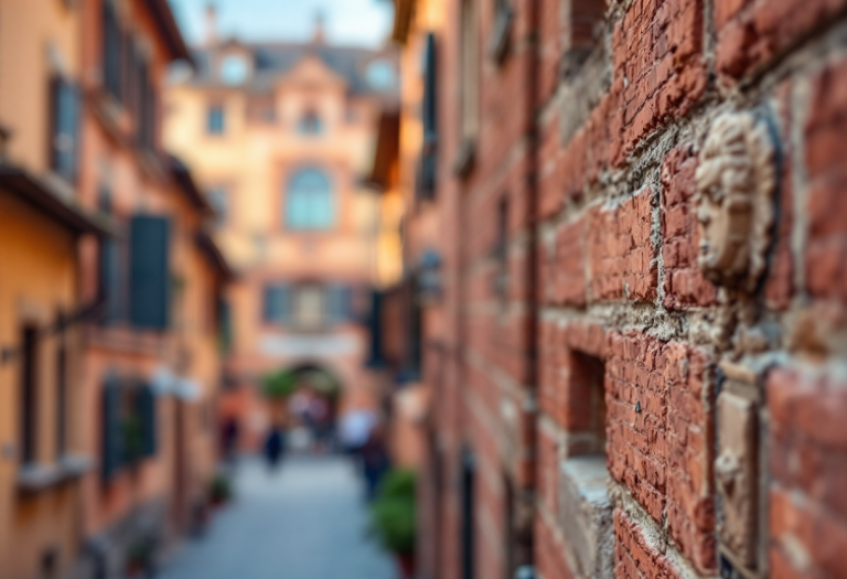 Panorama di Modena con arte, cibo e automobili