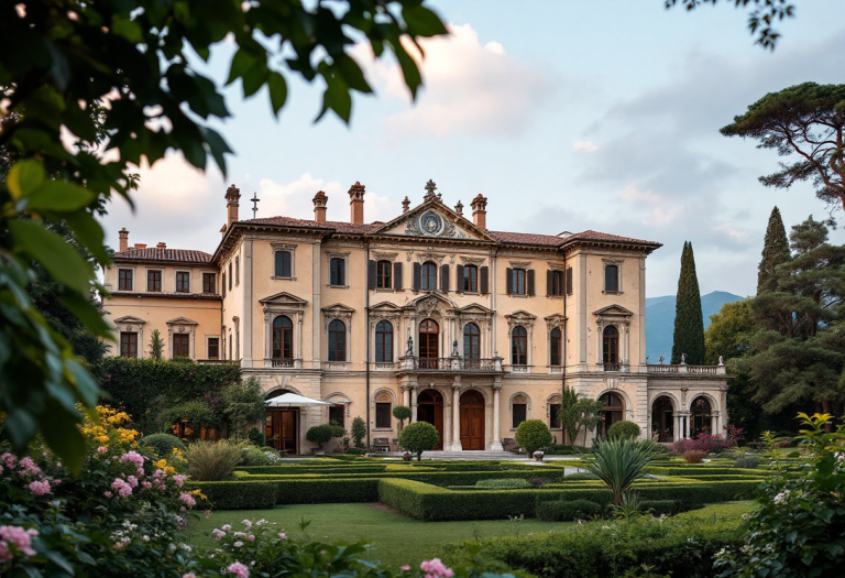 Restauro di Villa Pallavicino delle Peschiere