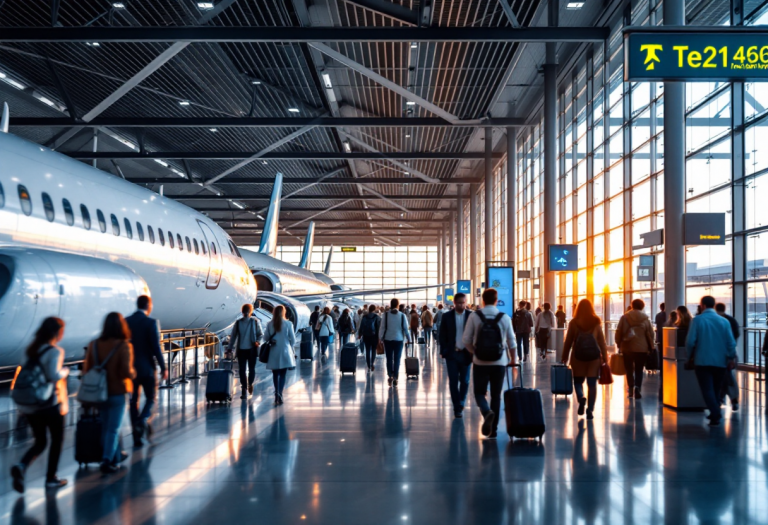 Immagine che rappresenta la sicurezza aerea e le compagnie aeree