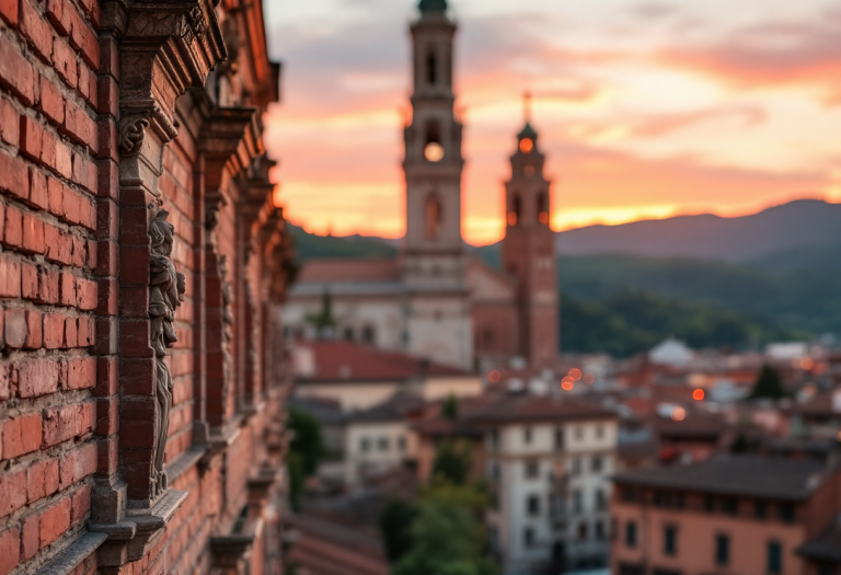 Panorama di Varese con arte e storia in evidenza