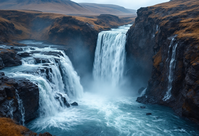 Dettifoss, la cascata più potente d'Europa in Islanda