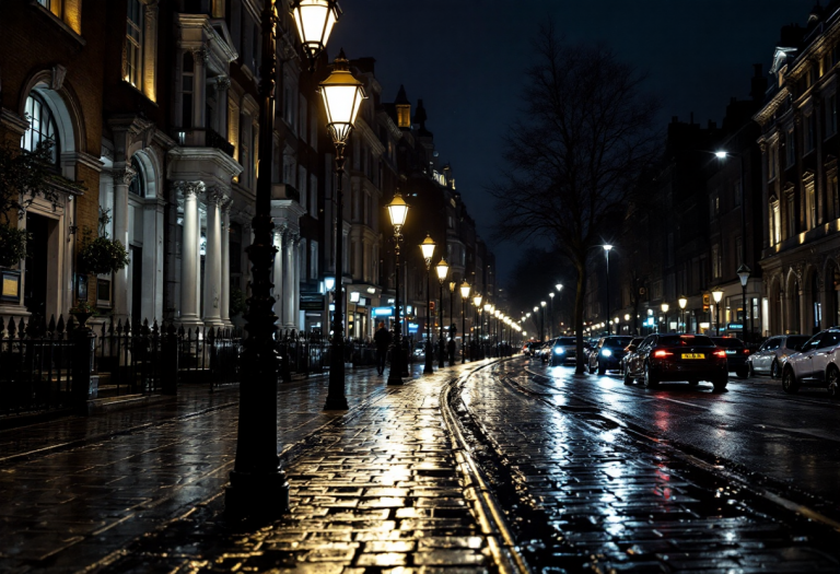Immagine dei luoghi iconici di MobLand tra Londra e Anversa