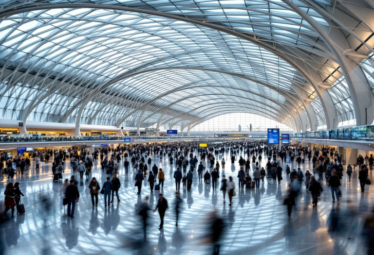 Rinnovo dell'aeroporto di Roma Fiumicino per l'estate 2025