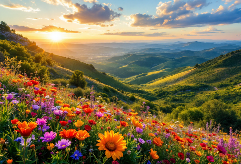 Paesaggio catalano con elementi di segreti familiari