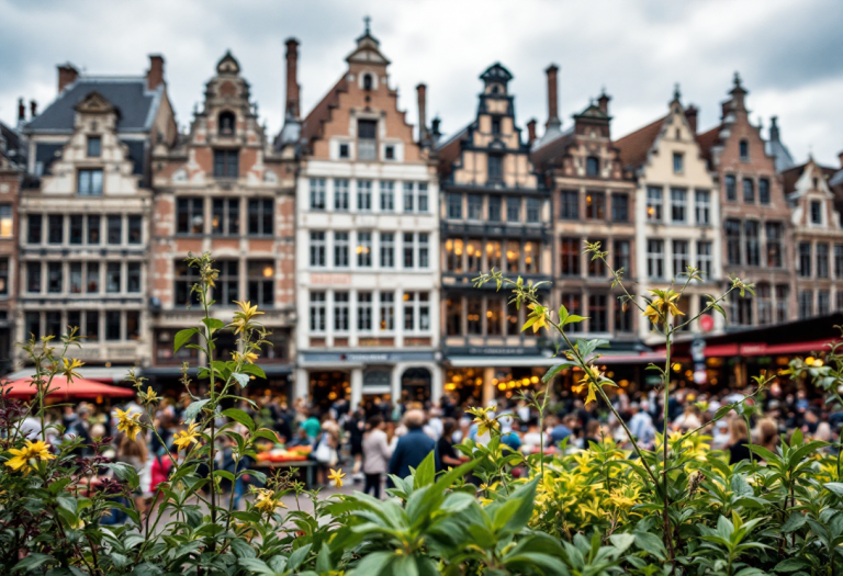 Panorama di Bruges, la Venezia del Nord