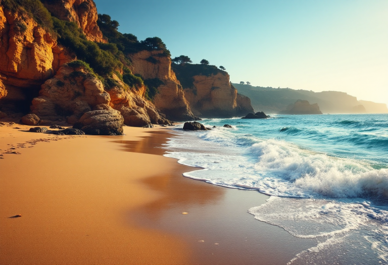 Una delle spiagge nascoste della Spagna, ideale per l'estate
