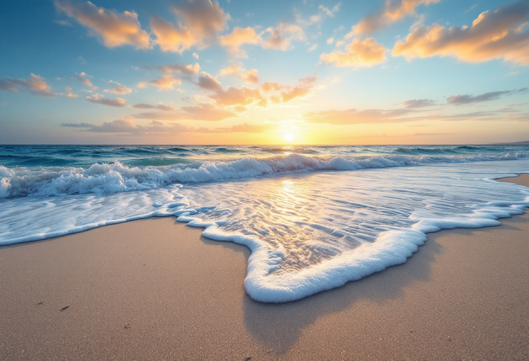 Una splendida spiaggia italiana da esplorare a giugno