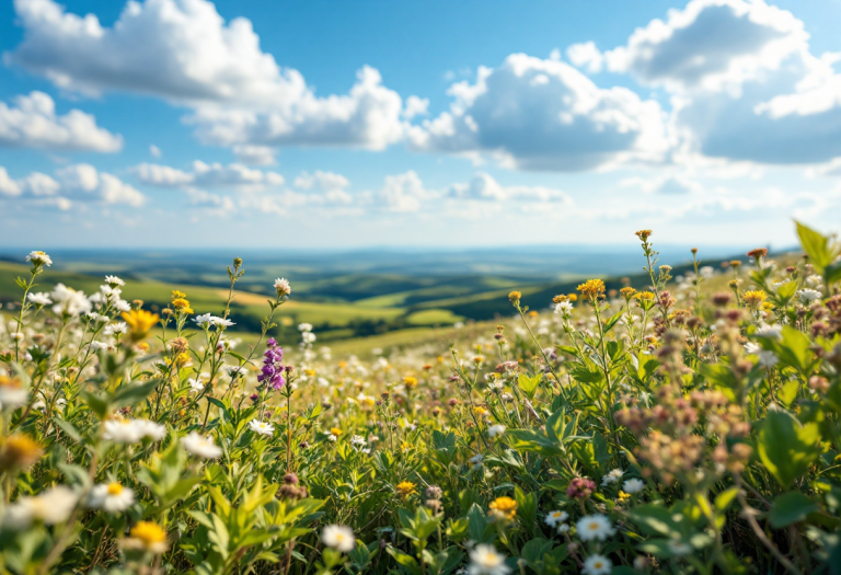 Vista panoramica del Parco Regionale della Maremma