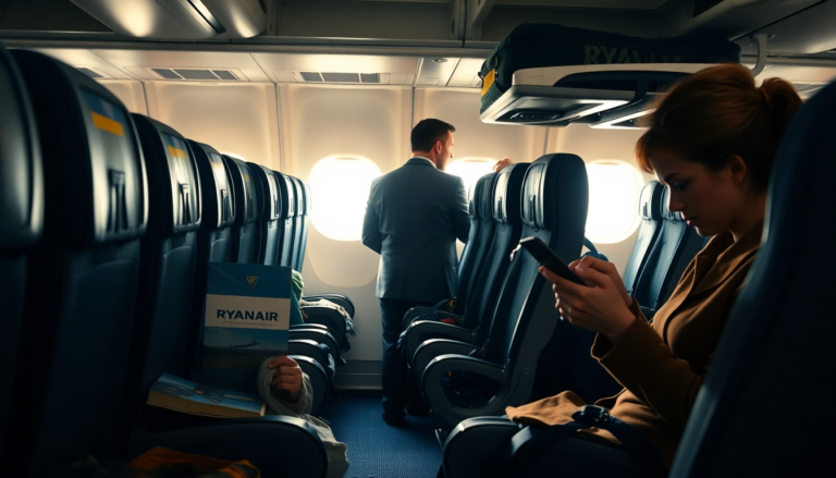 ryanair introduce multe per comportamenti scorretti a bordo dei voli 1749805024