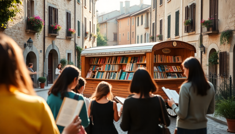 un caravan librario per portare la cultura nei borghi ditalia 1750944887
