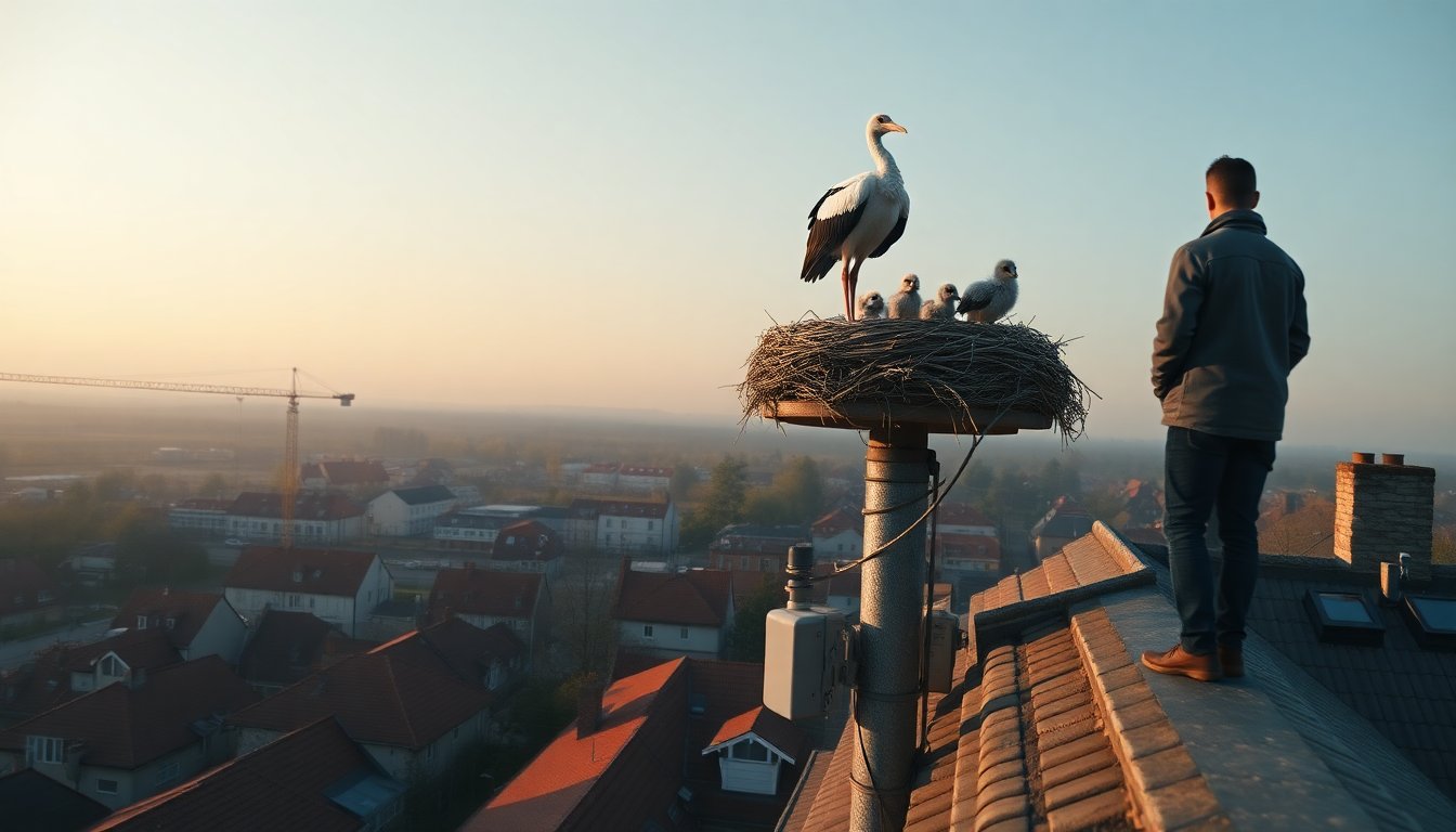 Diretta dal nido di Bad Salzungen: la webcam delle cicogne
