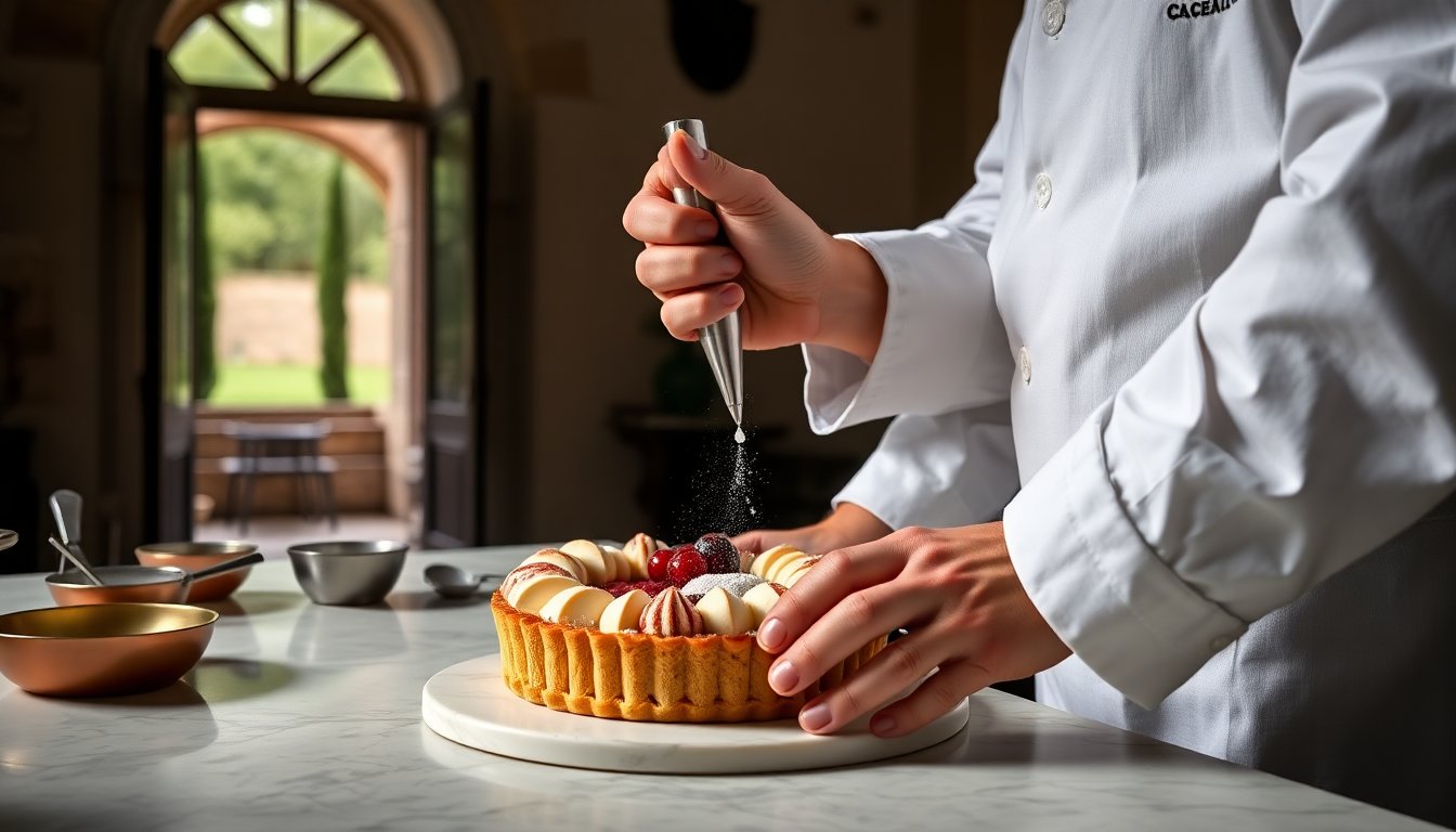 il pastry chef emanuele louis clerici firma la proposta dolce di villa di piazzano 1775003140